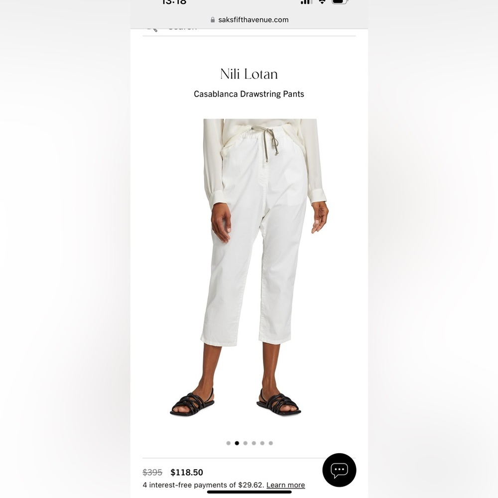 Nili Lotan Casablanca pants